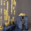 Load image into Gallery viewer, 'MEHRANGARH: BLUE' Hand block printed Tussar silk dupatta