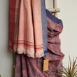 Load image into Gallery viewer, 'POLKI' Hand block printed on Handwoven Cotton