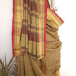 Load image into Gallery viewer, 'SUNEHRI' Hand block printed on Handwoven Cotton