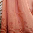Load image into Gallery viewer, 'GULABARI' Hand block printed on Handwoven Cotton