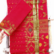 Load image into Gallery viewer, 'RED MUSINGS' Handwoven Dhakai Jamdani
