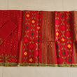 Load image into Gallery viewer, 'RED MUSINGS' Handwoven Dhakai Jamdani