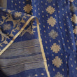 Load image into Gallery viewer, 'NIGHT SKY' Handwoven Dhakai Jamdani