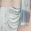 Load image into Gallery viewer, 'BODMAS - FROSTED MINT' Handwoven Bengal Jamdani