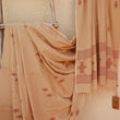 Load image into Gallery viewer, 'BANDHAN - LIGHT CAMEL' Handwoven Bengal Jamdani