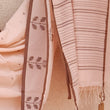 Load image into Gallery viewer, 'TRINA - DELICATE PEACH' Handwoven Bengal Jamdani