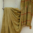 Load image into Gallery viewer, 'HARITA' Handspun Handwoven Naturally dyed Eri Silk