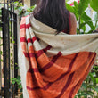 Load image into Gallery viewer, 'DEEP JELE JAYI: Maroon' Batik on Handwoven Mulberry silk