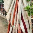 Load image into Gallery viewer, 'DEEP JELE JAYI: Maroon' Batik on Handwoven Mulberry silk