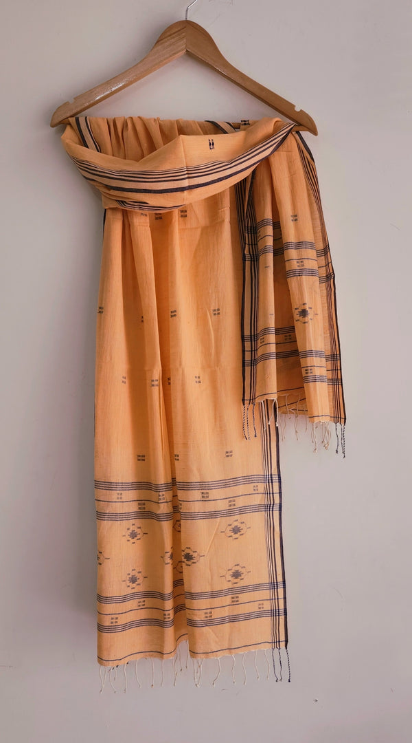 'BHADRIKA' Cotton Jamdani Stole
