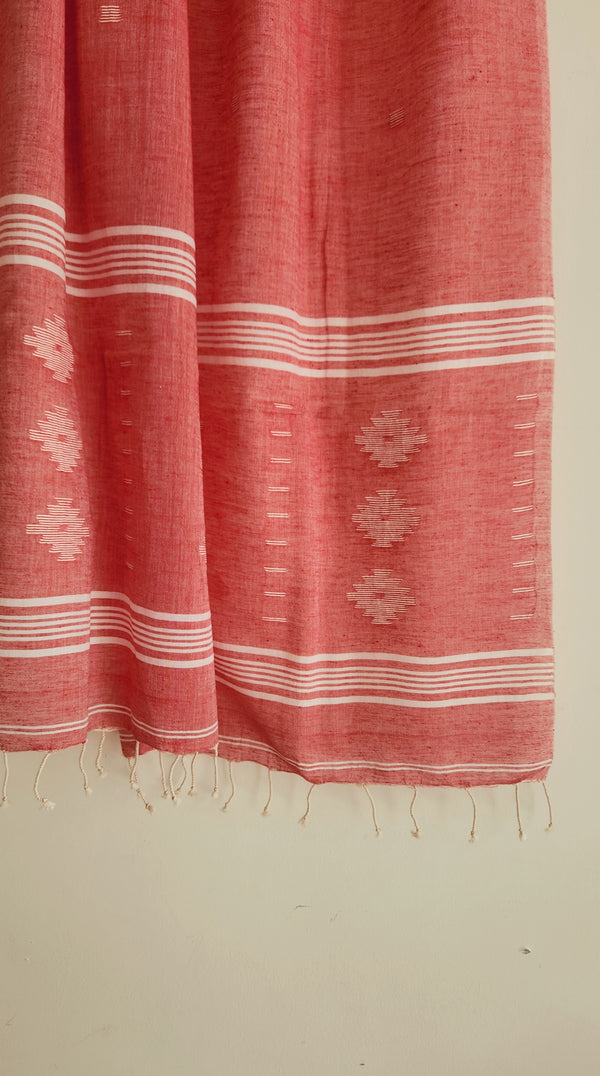 'SUMITRAA' Cotton Jamdani Stole