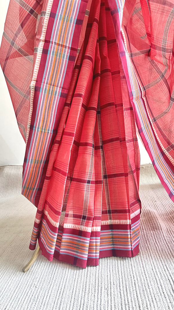 'RAGINI' Handwoven Narayanpet Cotton Saree