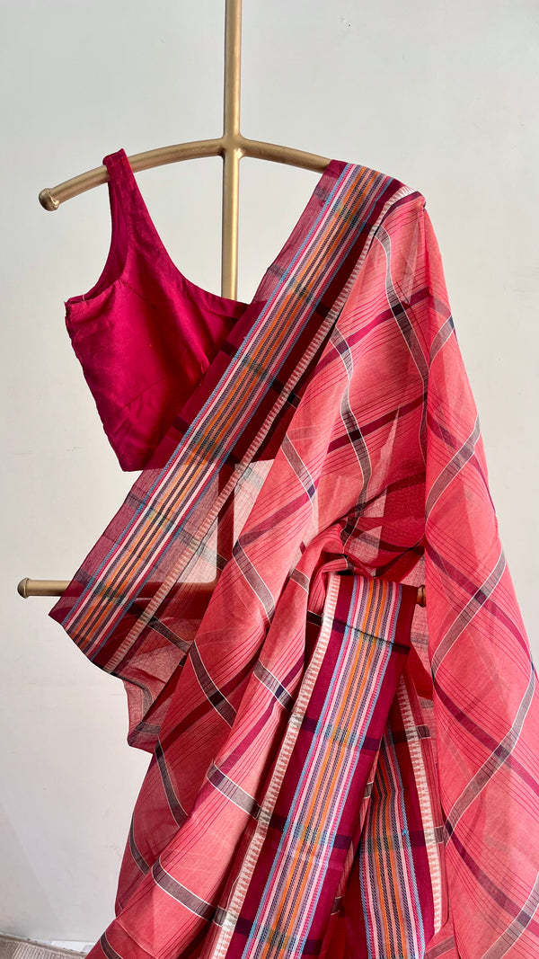 'RAGINI' Handwoven Narayanpet Cotton Saree