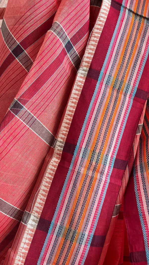 'RAGINI' Handwoven Narayanpet Cotton Saree