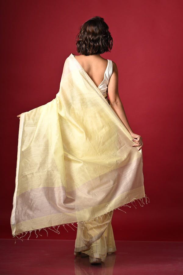 'GAURAV' Handwoven Silk Cotton Maheshwari