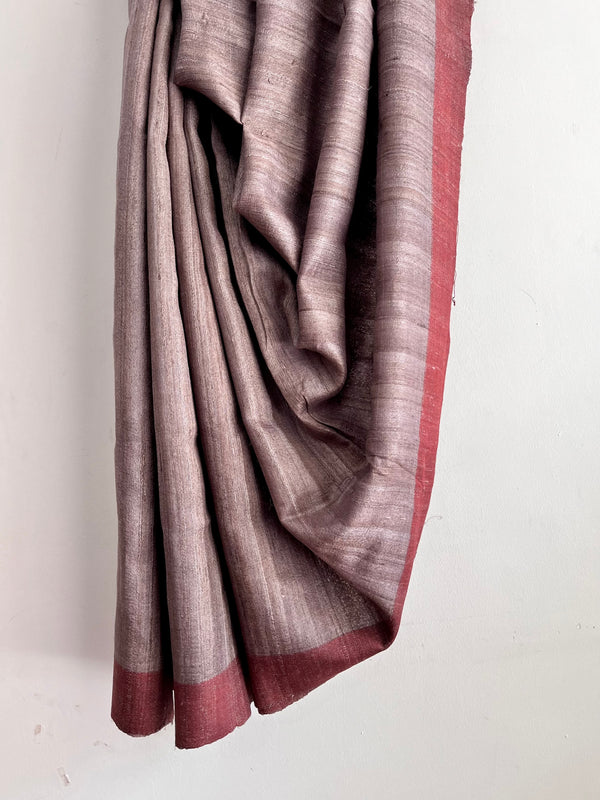 'SANTHALI' - Handwoven Bhagalpuri Tussar Silk