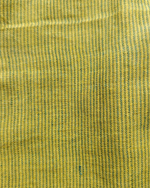 'GREEN WONDER' Striped Cotton Aane Hejje Blouse