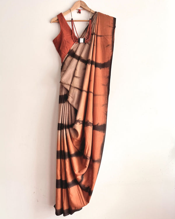 'PAVANA' Clamp Dyed Handwoven Cotton