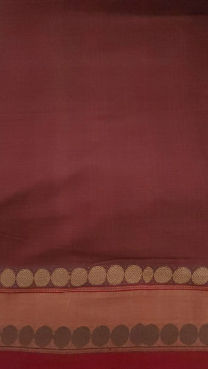 'SUNEHRI' Hand block printed on Handwoven Cotton