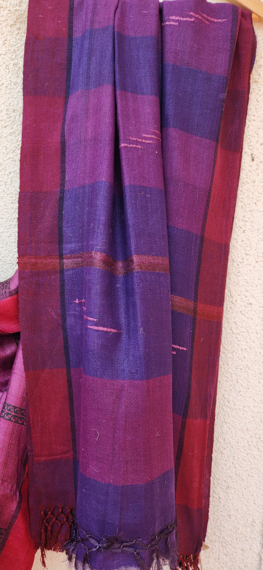 IOLA - Hand block printed Bhagalpuri Tussar silk