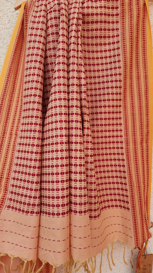 'ADHIKA' Hand block printed Begumpuri