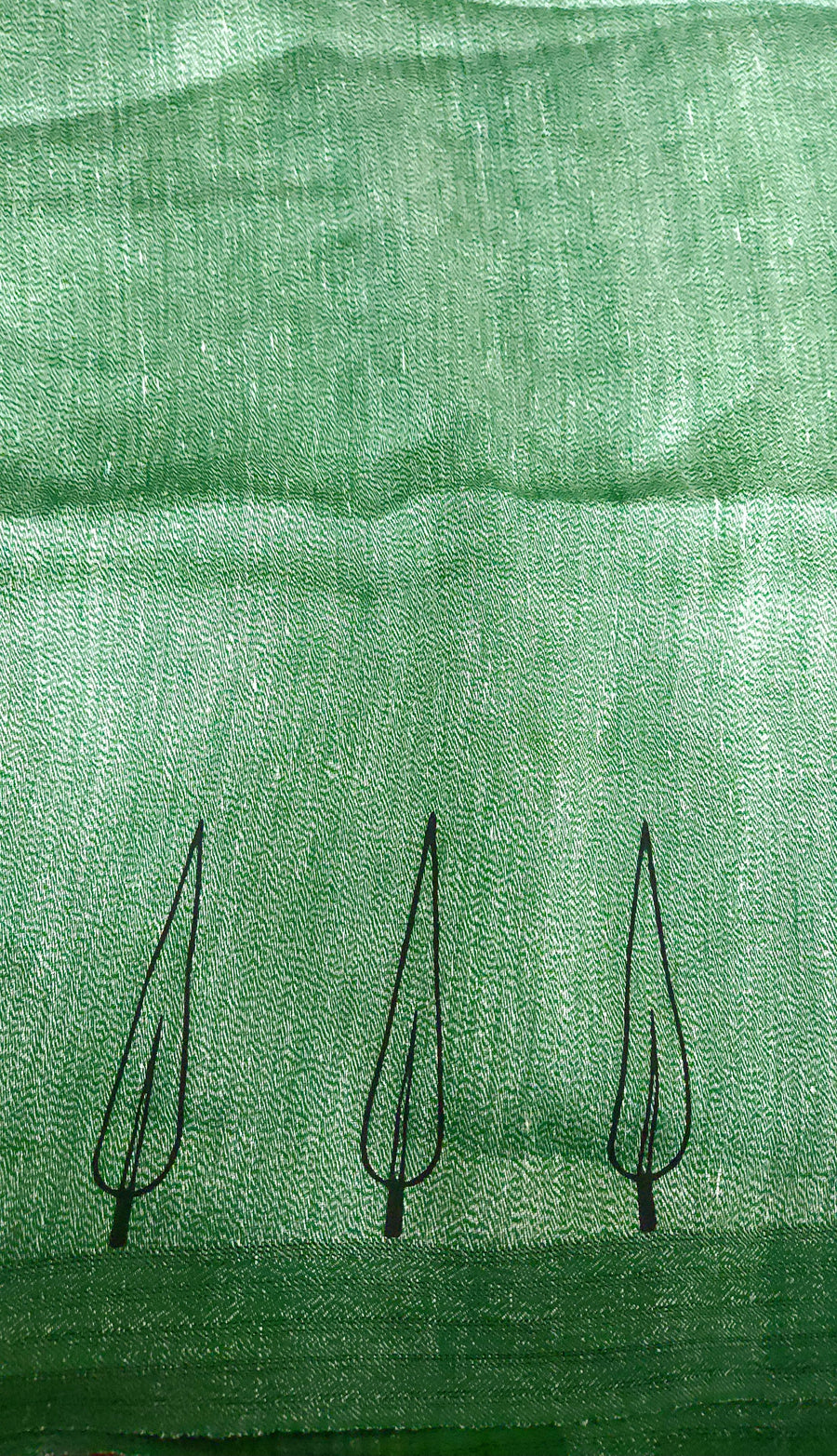 AURORA - Hand block printed Bhagalpuri Tussar silk