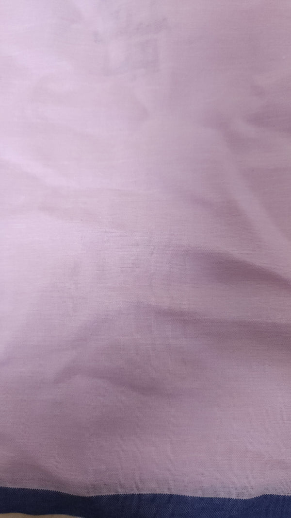 'BODMAS - LIGHT LAVENDER' Handwoven Bengal Jamdani