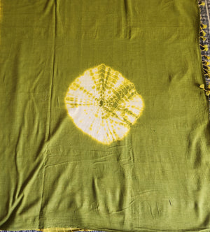 'NADIRA' Shibori on handwoven Kala Cotton