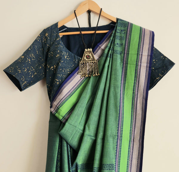 'AANADI' Hand block printed Begumpuri