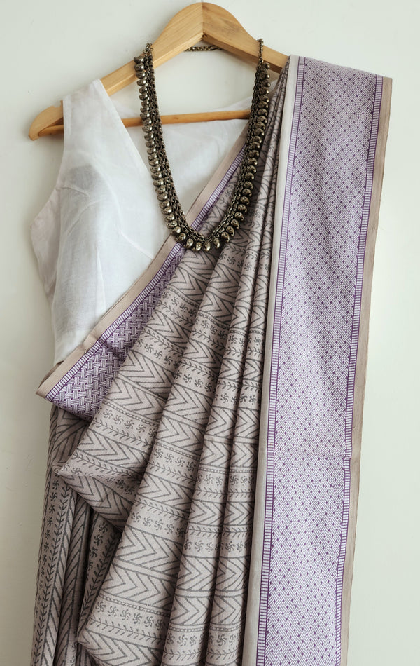 'BISHAKHA' Hand block printed Begumpuri