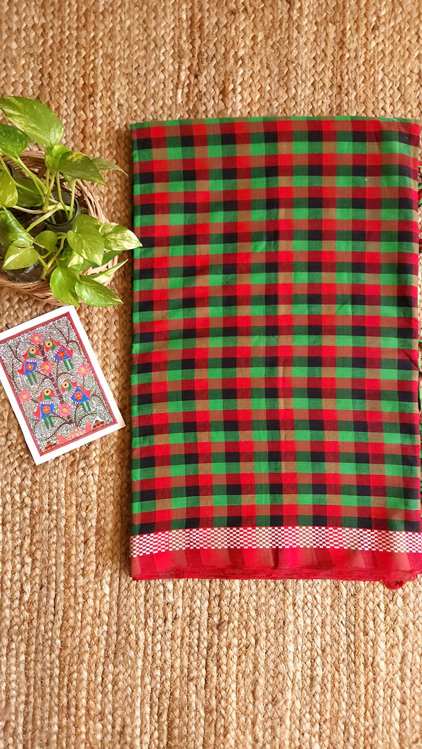 'JABA' Handwoven Begumpuri Saree