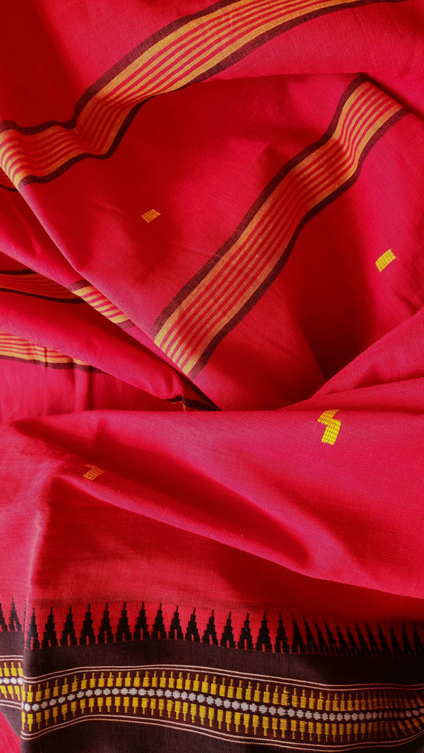 'BHARANI' Handwoven Begumpuri Saree