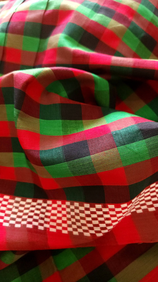 'JABA' Handwoven Begumpuri Saree