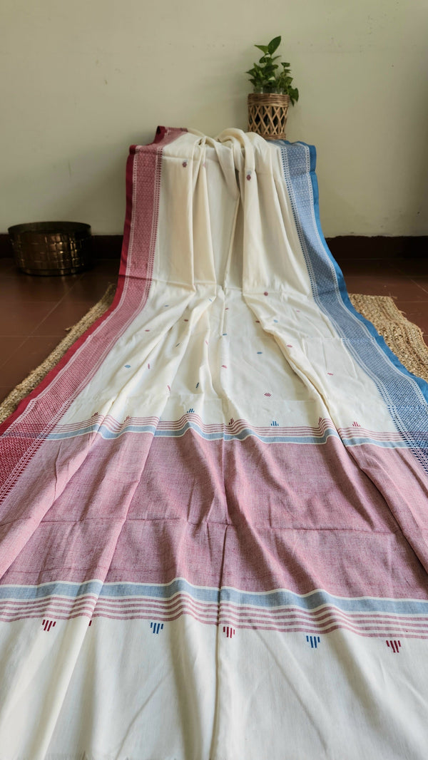 'TUSHARIKA' Handwoven Begumpuri Saree