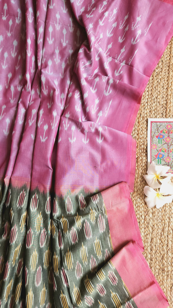 'SASYA' Handwoven Pochampally Cotton