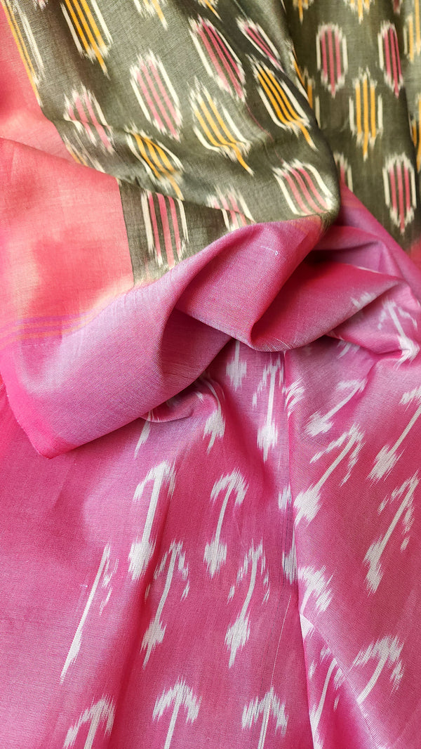 'SASYA' Handwoven Pochampally Cotton