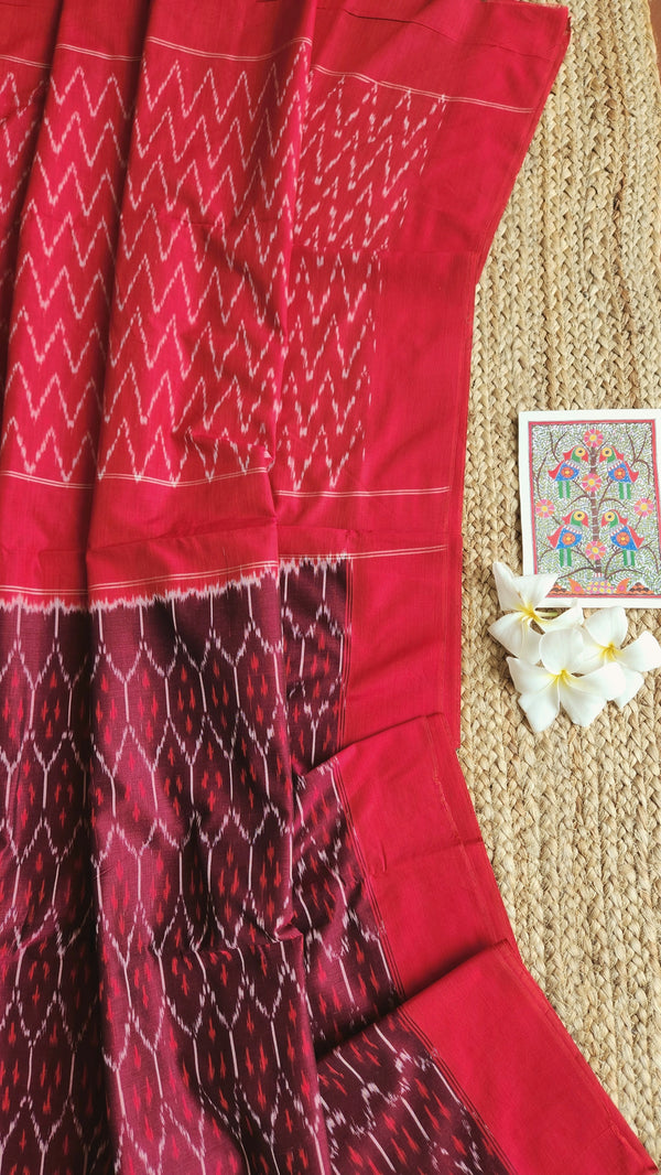 'KANAKA' Handwoven Pochampally Cotton