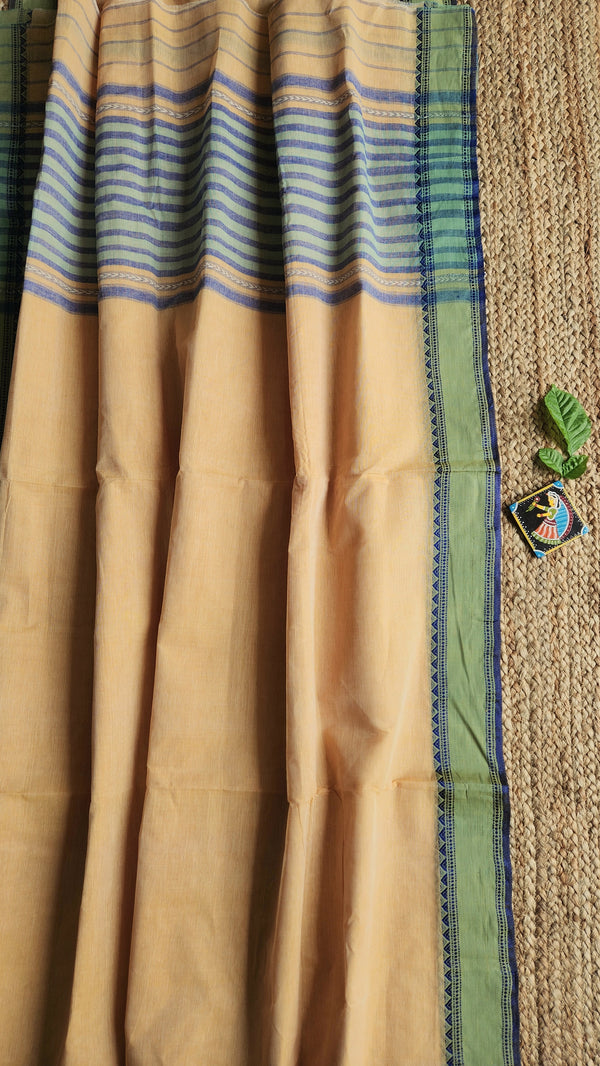'MEGHALI' Handwoven Dhonekhali Cotton