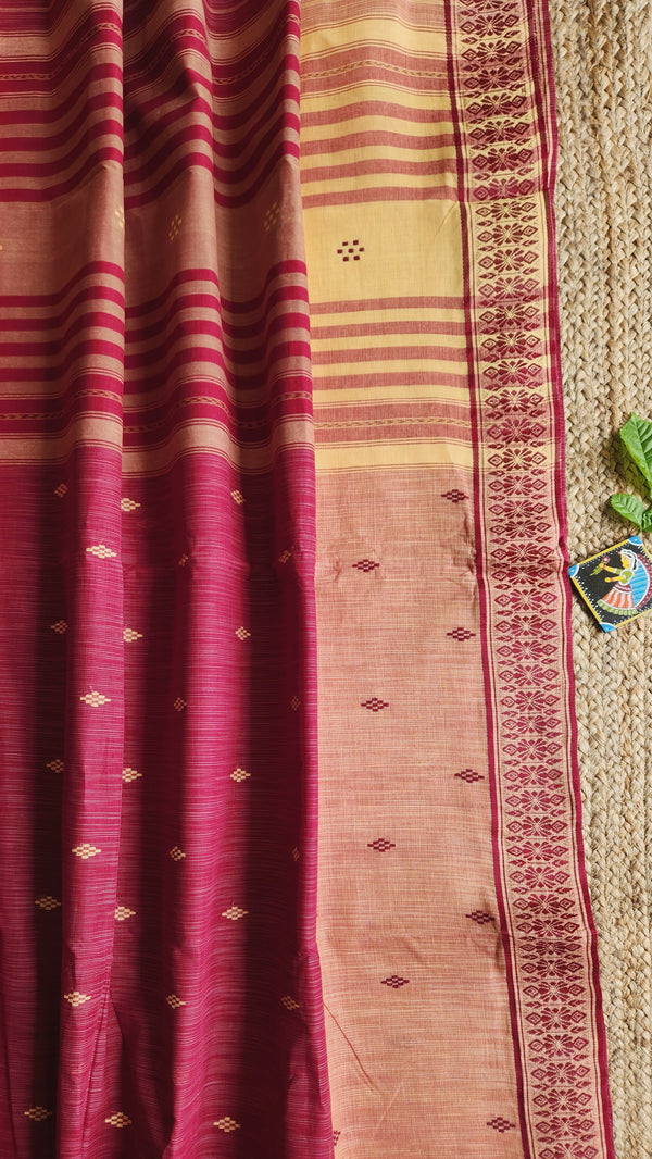 'JHORNA' Handwoven Dhonekhali Cotton
