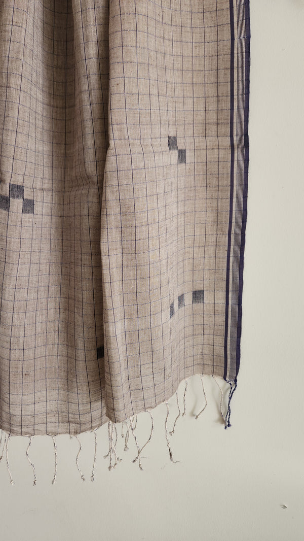 'KANCHANIKA' Cotton Jamdani Stole