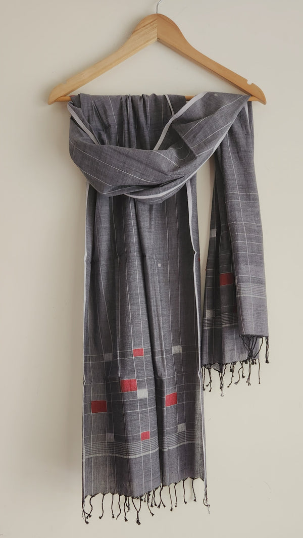 'SUBHADRA' Cotton Jamdani Stole