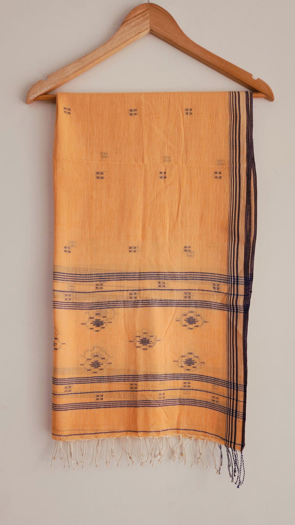 'BHADRIKA' Cotton Jamdani Stole