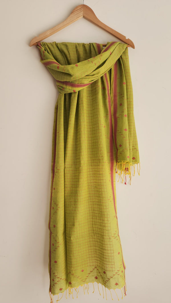'PADMIKA' Cotton Jamdani Stole