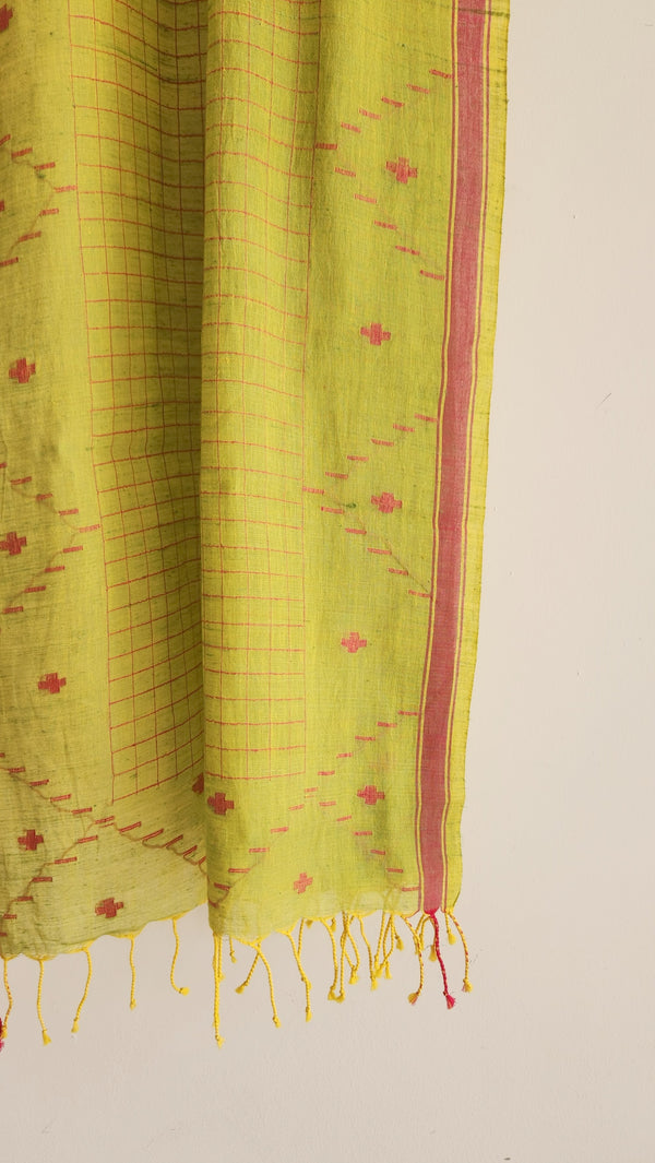 'PADMIKA' Cotton Jamdani Stole