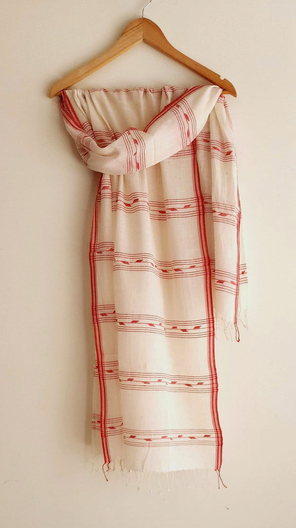 'VARNIKA' Cotton Jamdani Stole