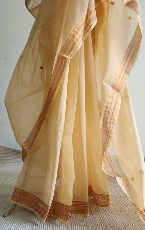 'KAUSHIKI' Handwoven Venkatagiri Cotton Saree