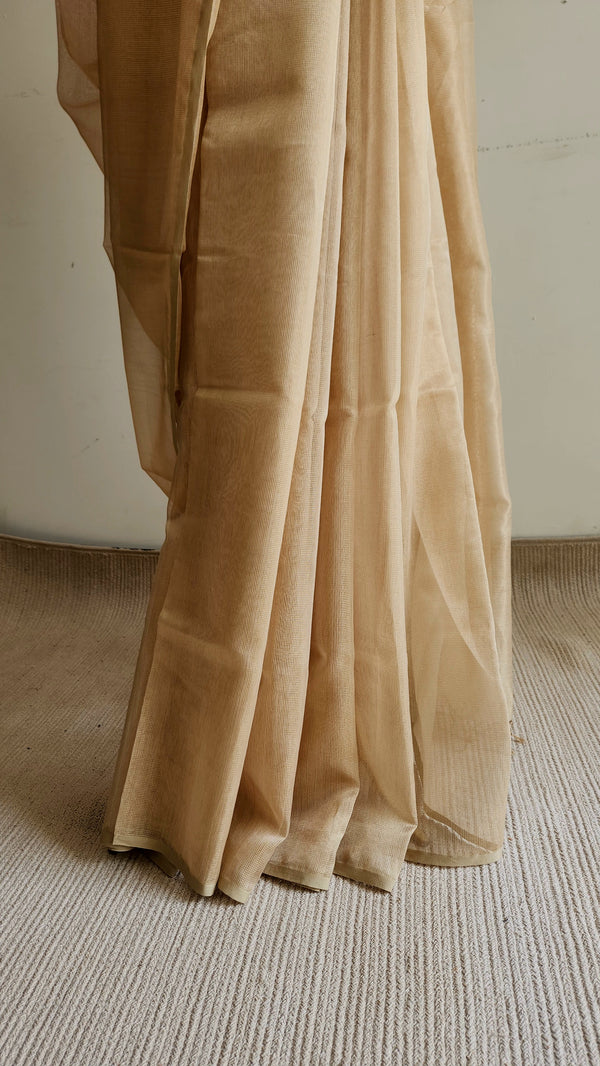 'SHARINI' Handwoven Silk-Cotton Maheshwari Saree