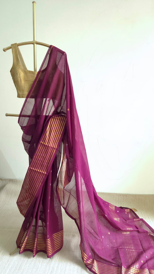 'ABHITA' Handwoven Venkatagiri Cotton Saree
