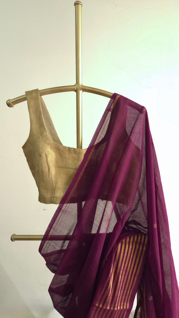 'ABHITA' Handwoven Venkatagiri Cotton Saree