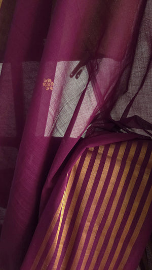 'ABHITA' Handwoven Venkatagiri Cotton Saree